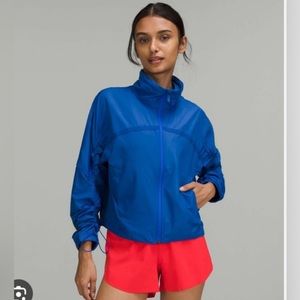 Lululemon Light Weight Cropped Track Jacket